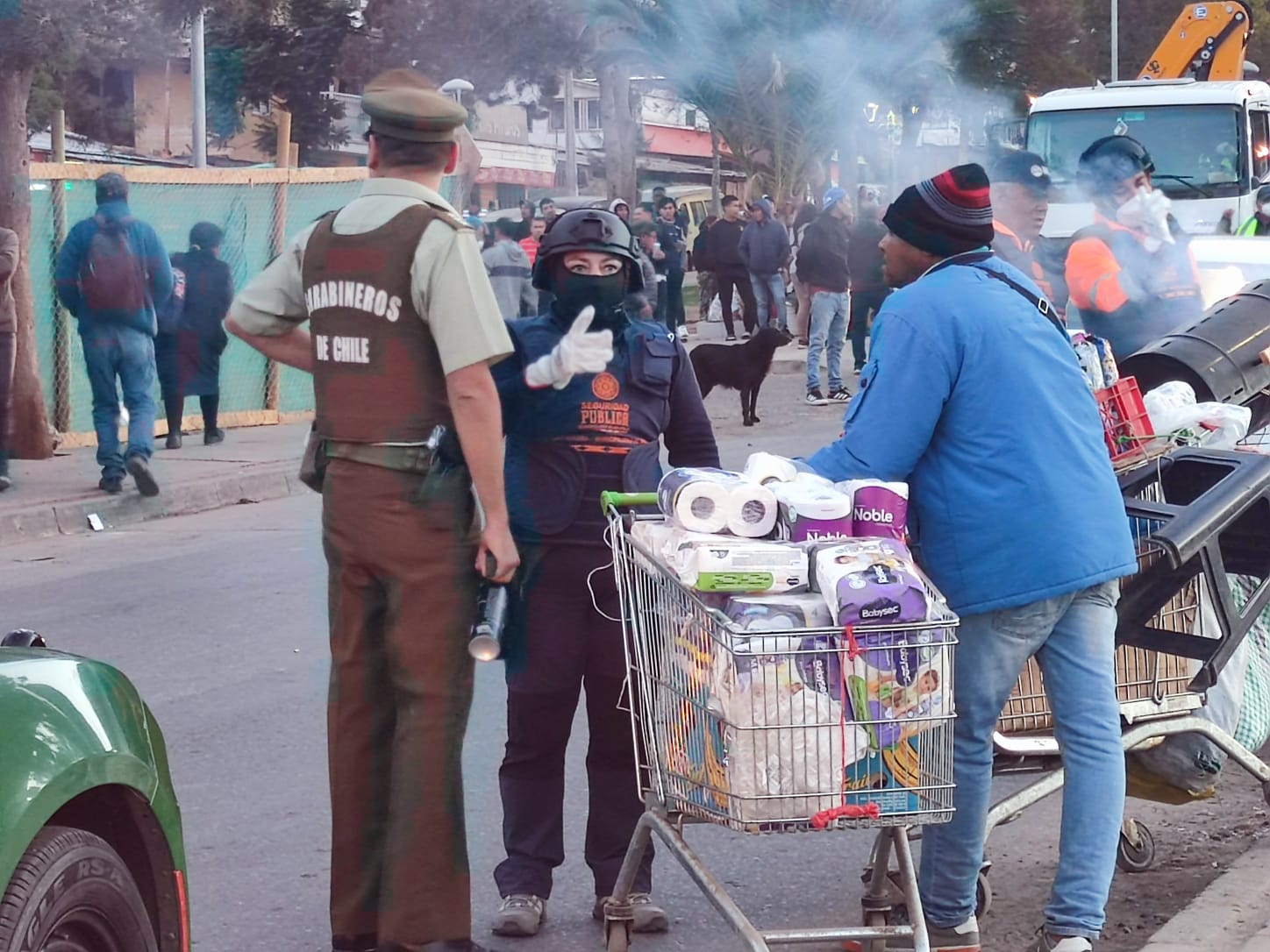 Nuevo operativo de desalojo de cocinerías ilegales en Melipilla