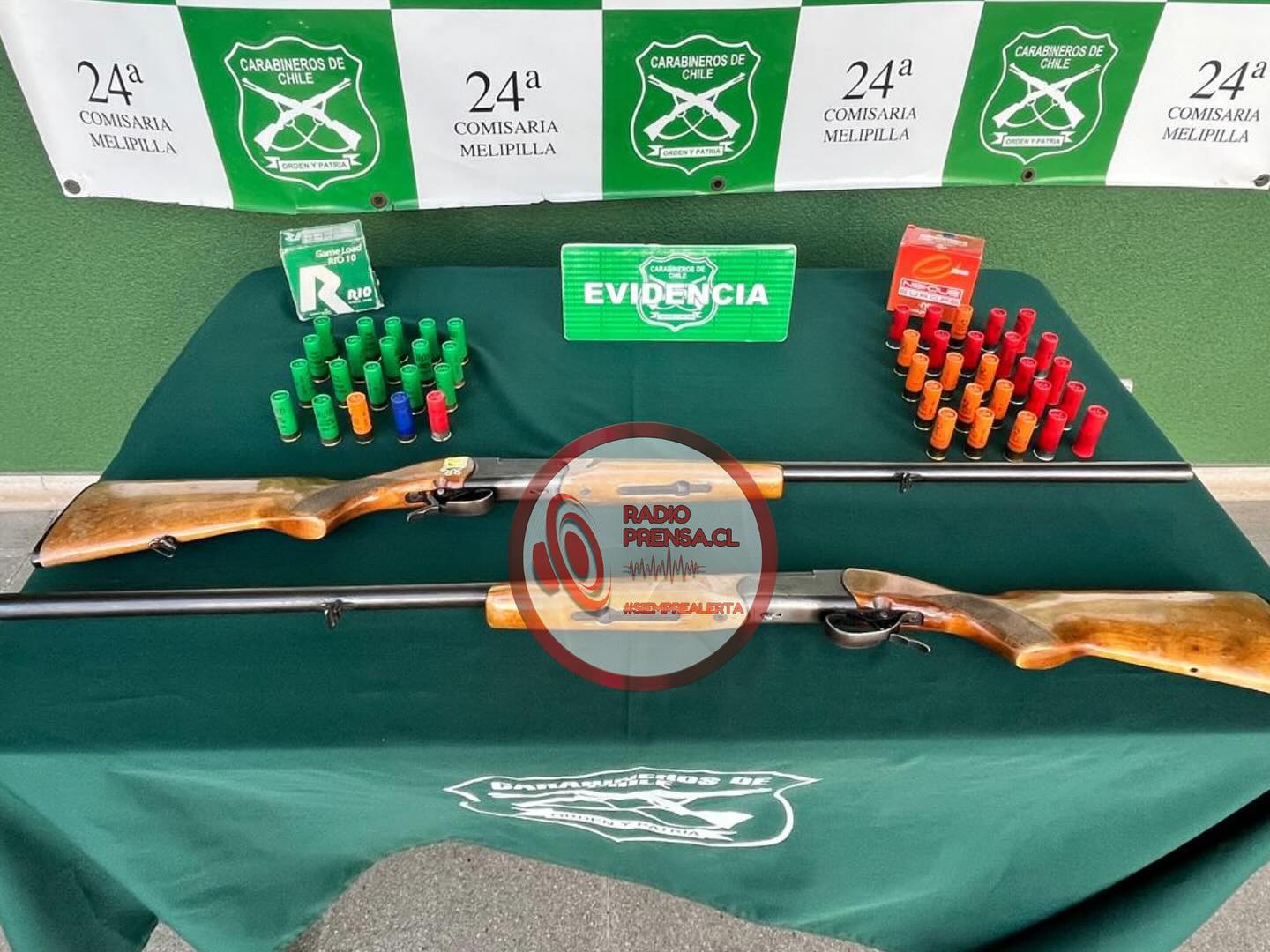 Carabineros detiene a dos sujetos que amenazaban con armas a vecinos de Carmen Las Rosas en Melipilla