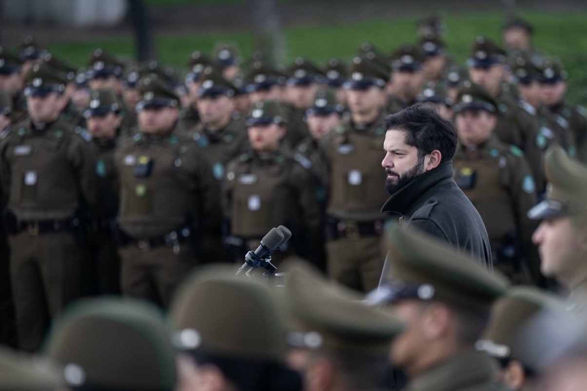 Presidente Boric lanza la segunda fase del Plan Calles Sin Violencia con la incorporación de 900 nuevos efectivos en la Región Metropolitana