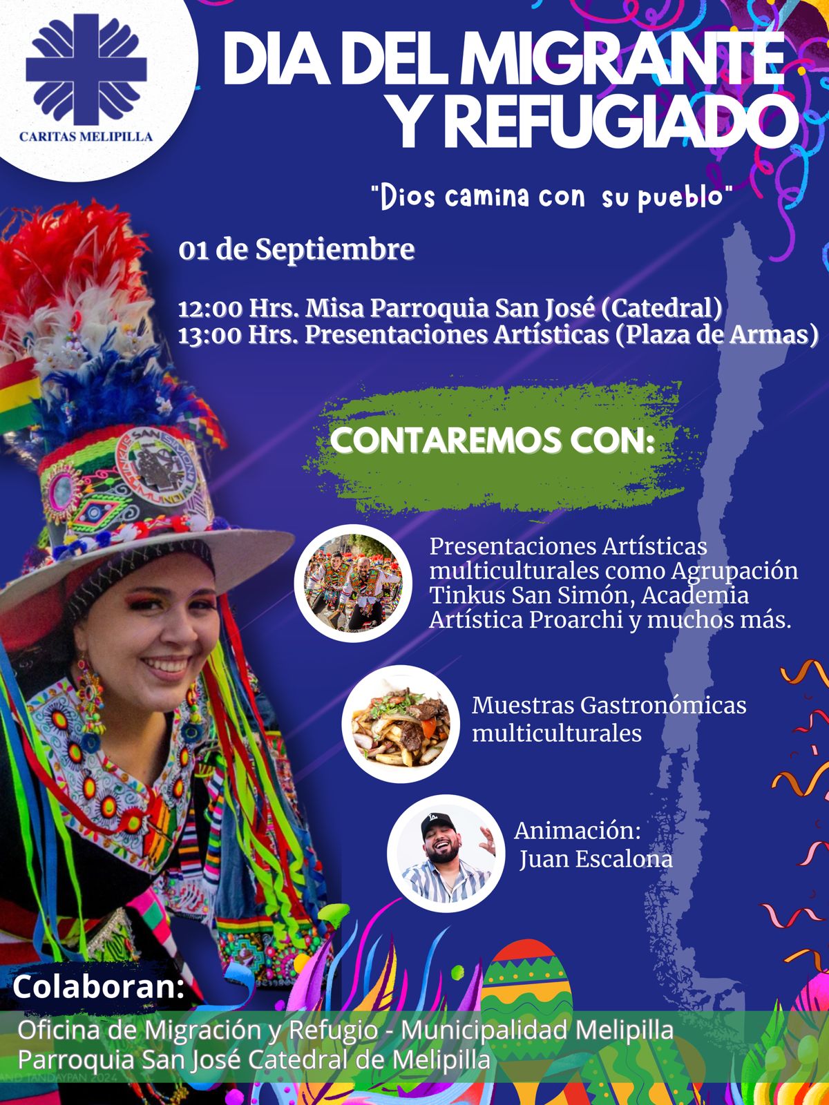 Este domingo se realiza la celebración del Día del Migrante y el Refugiado