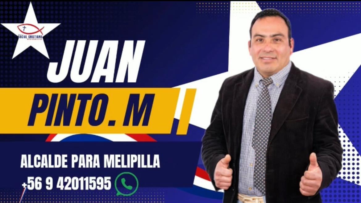 Juan Agustín Pinto, candidato a alcalde por Melipilla, entrega sus propuestas a RadioPrensa