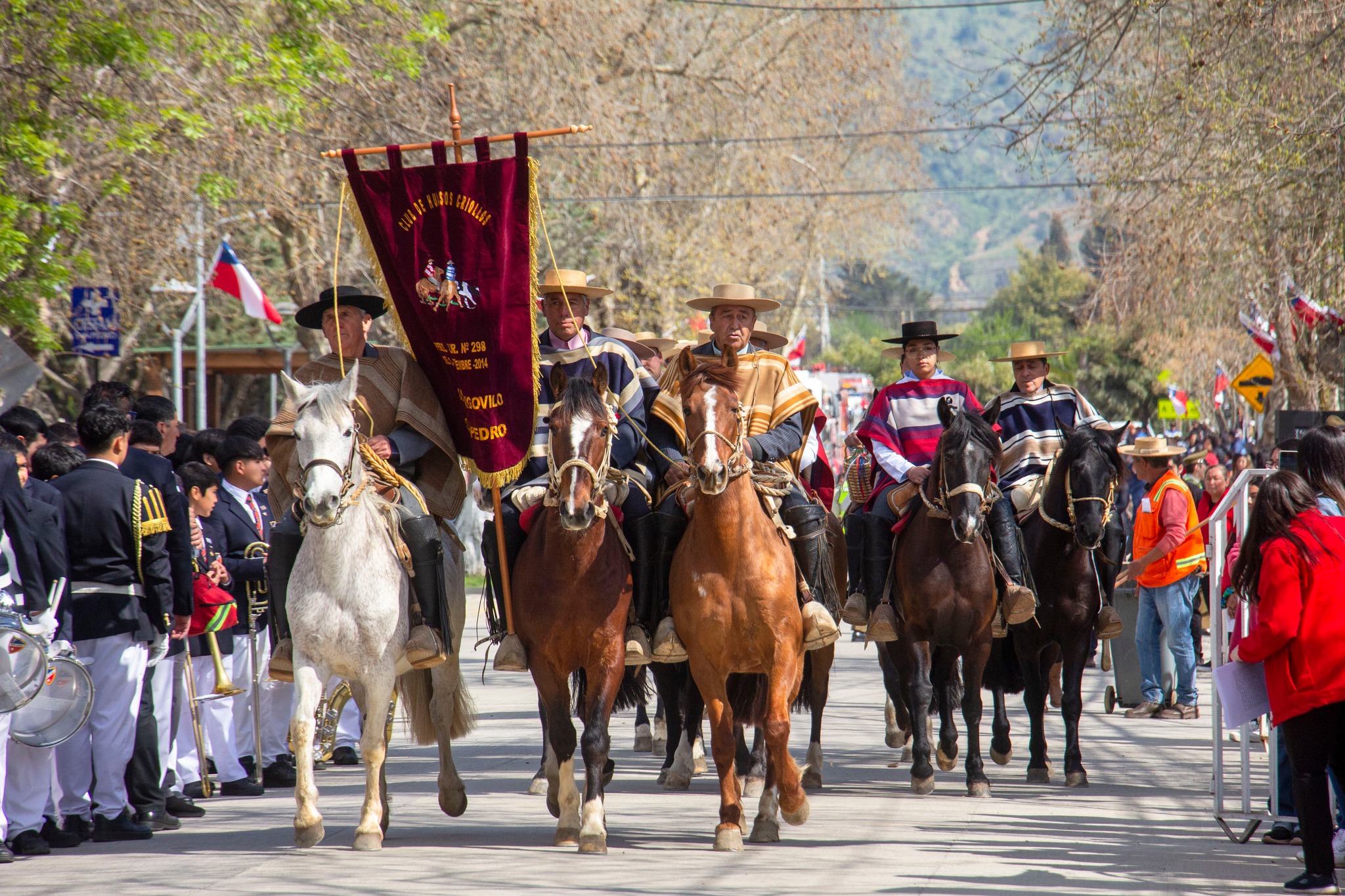 Impecable desfile por Fiestas Patrias se vivió en comuna de San Pedro