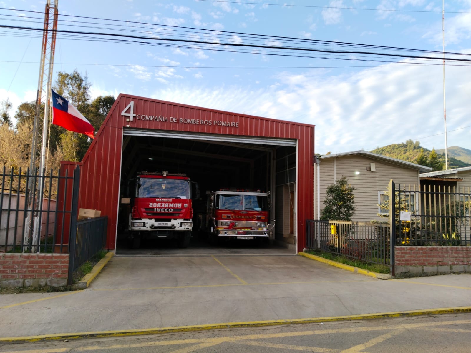 Cuarta Compañía del Cuerpo de Bomberos de Melipilla cumple 42 años al servicio de la comunidad