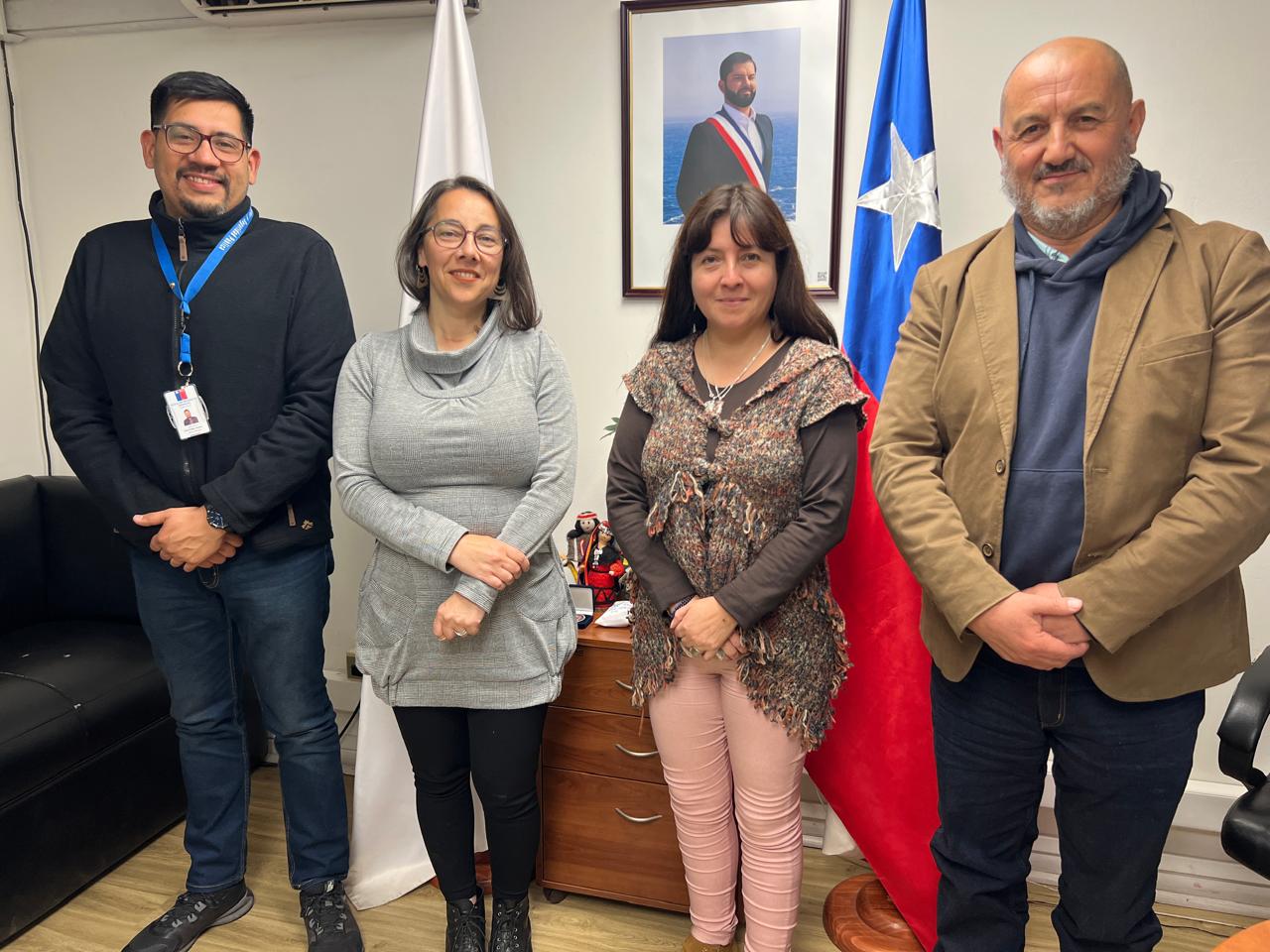 Delegada Provincial y fiscal jefa de Melipilla sostienen encuentro de trabajo