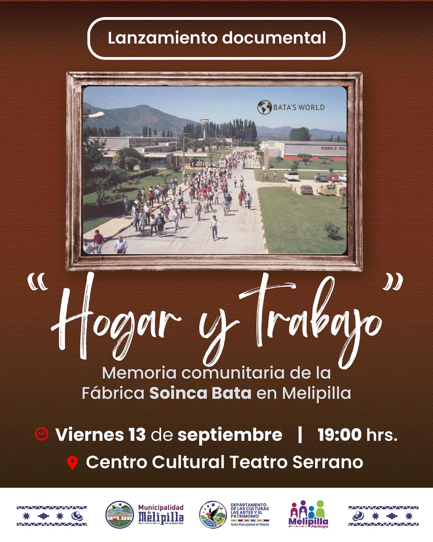 Interesante y variada cartelera cultural para esta semana en Melipilla