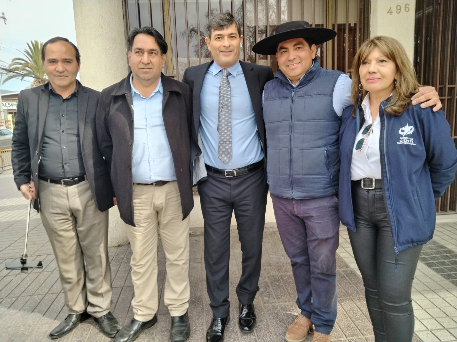 Excandidato presidencial Franco Parisi llegó a Melipilla para apoyar a sus candidatos y hablar de la contingencia nacional