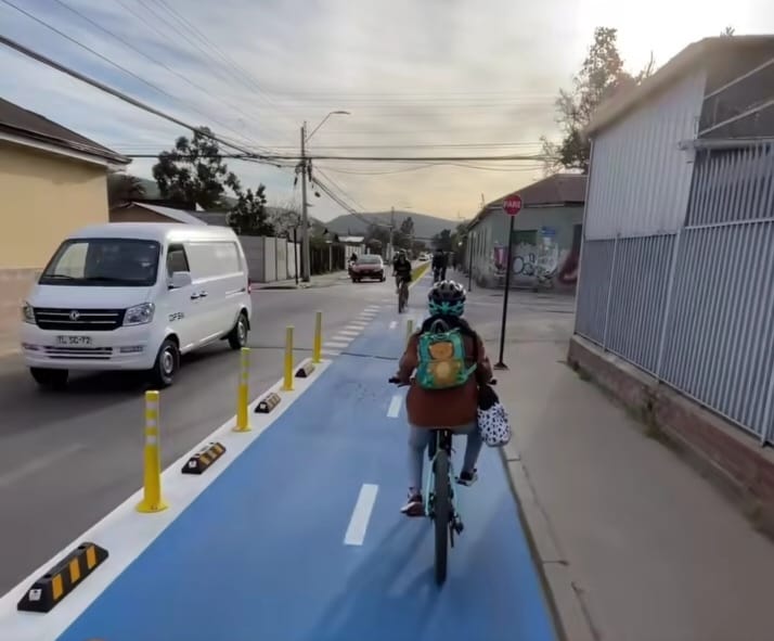 Consejo Ecológico de Melipilla realiza campaña de difusión para la correcta utilización de ciclovías