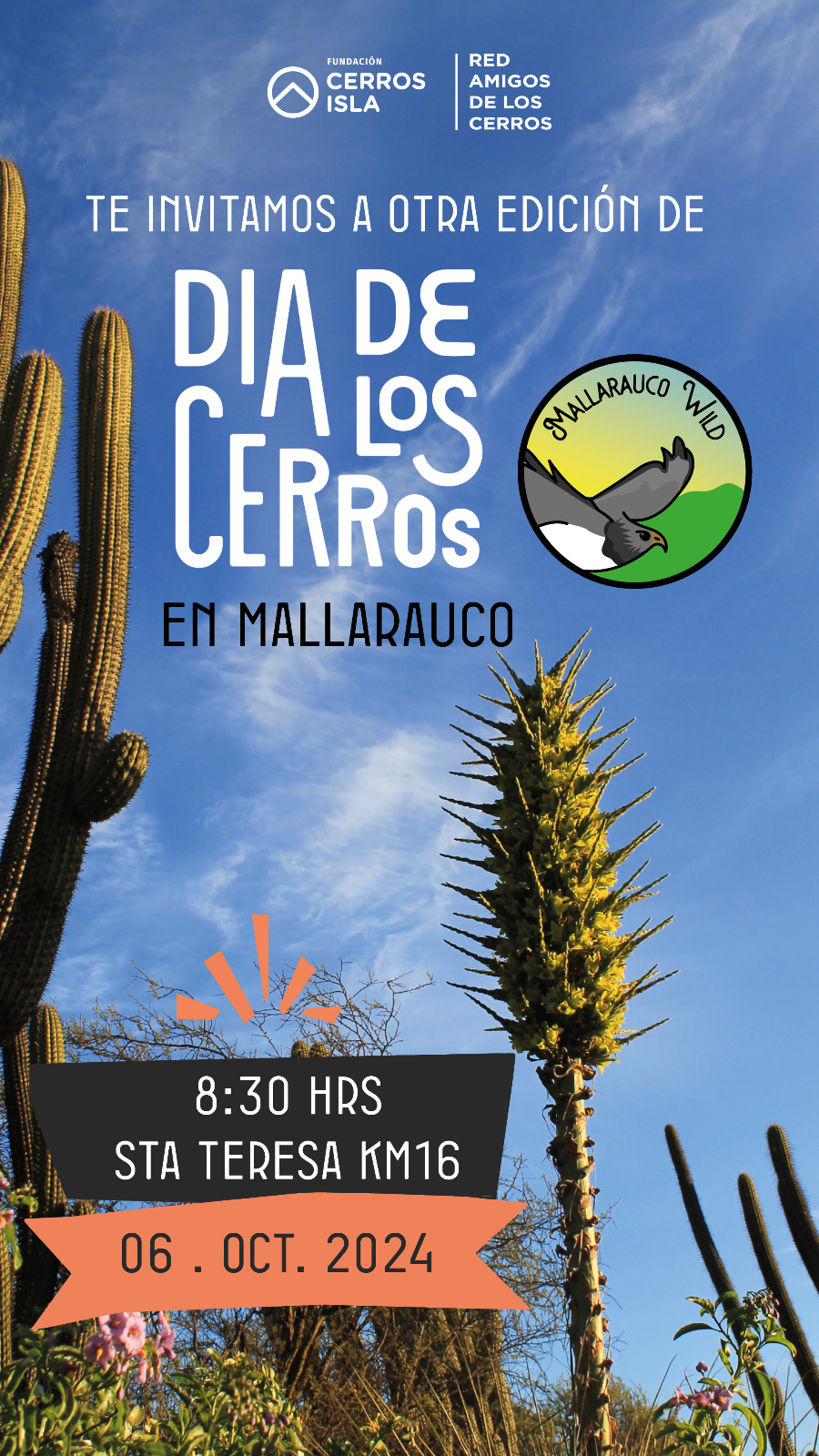 “Mallarauco Wild” invita a nueva edición del Día de los Cerros