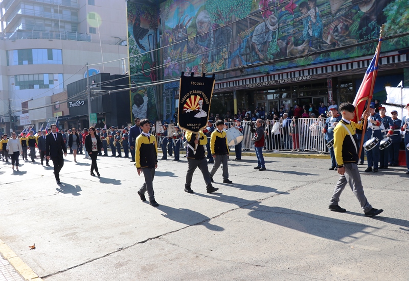 Este viernes se realizará el desfile de Fiestas Patrias en Melipilla