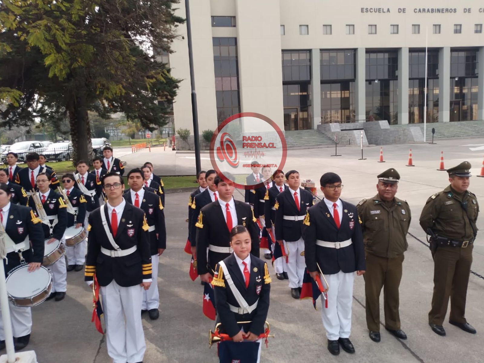 Colegio San Agustín de Melipilla participa en segundo campeonato nacional de bandas de guerra