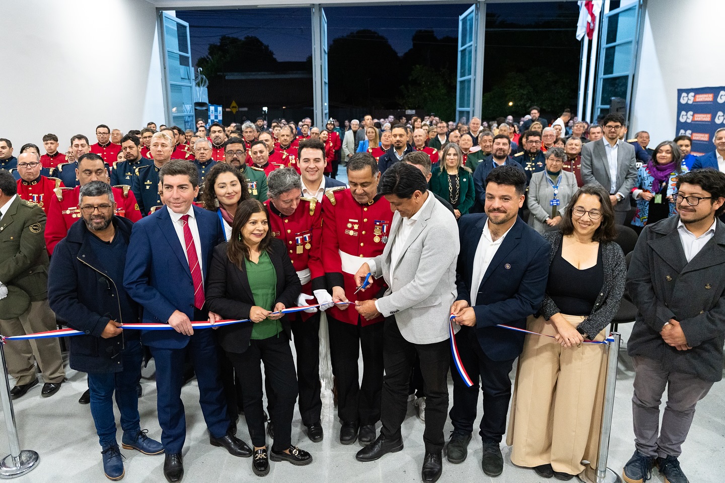 Autoridades inauguran nuevo cuartel de la Primera Compañía de Bomberos de Melipilla