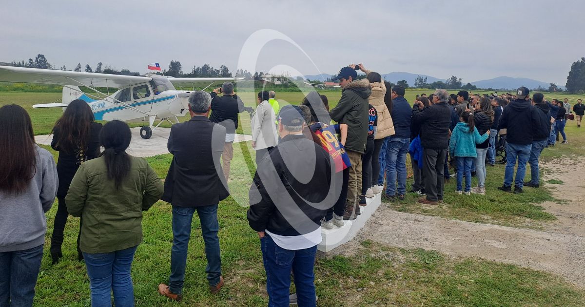 Club Aéreo Melipilla inaugura su nueva pista “El Alba” en el sector de Puangue