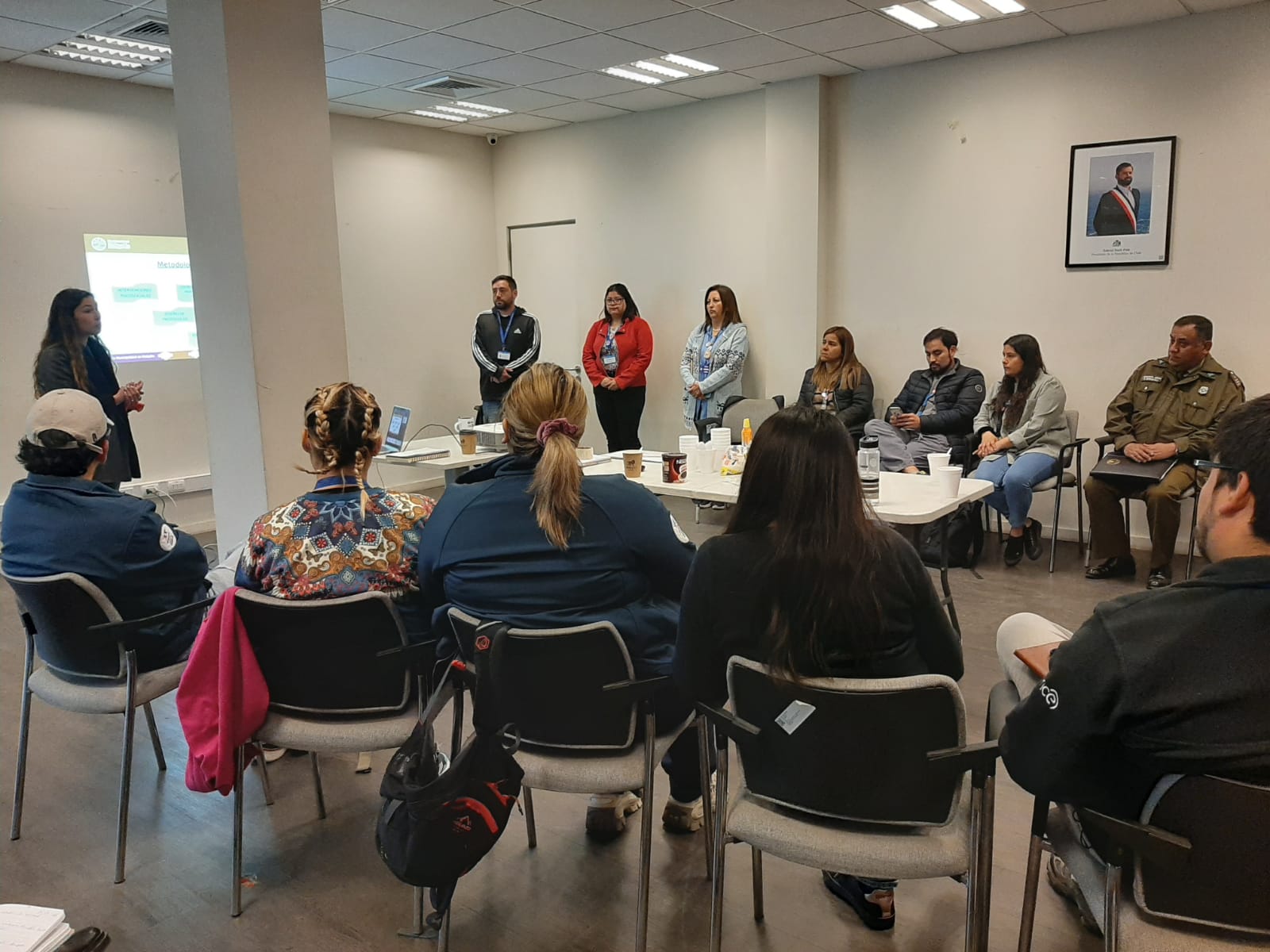 Delegación Provincial de Melipilla participa en Mesa Comunal de Personas en Situación Calle