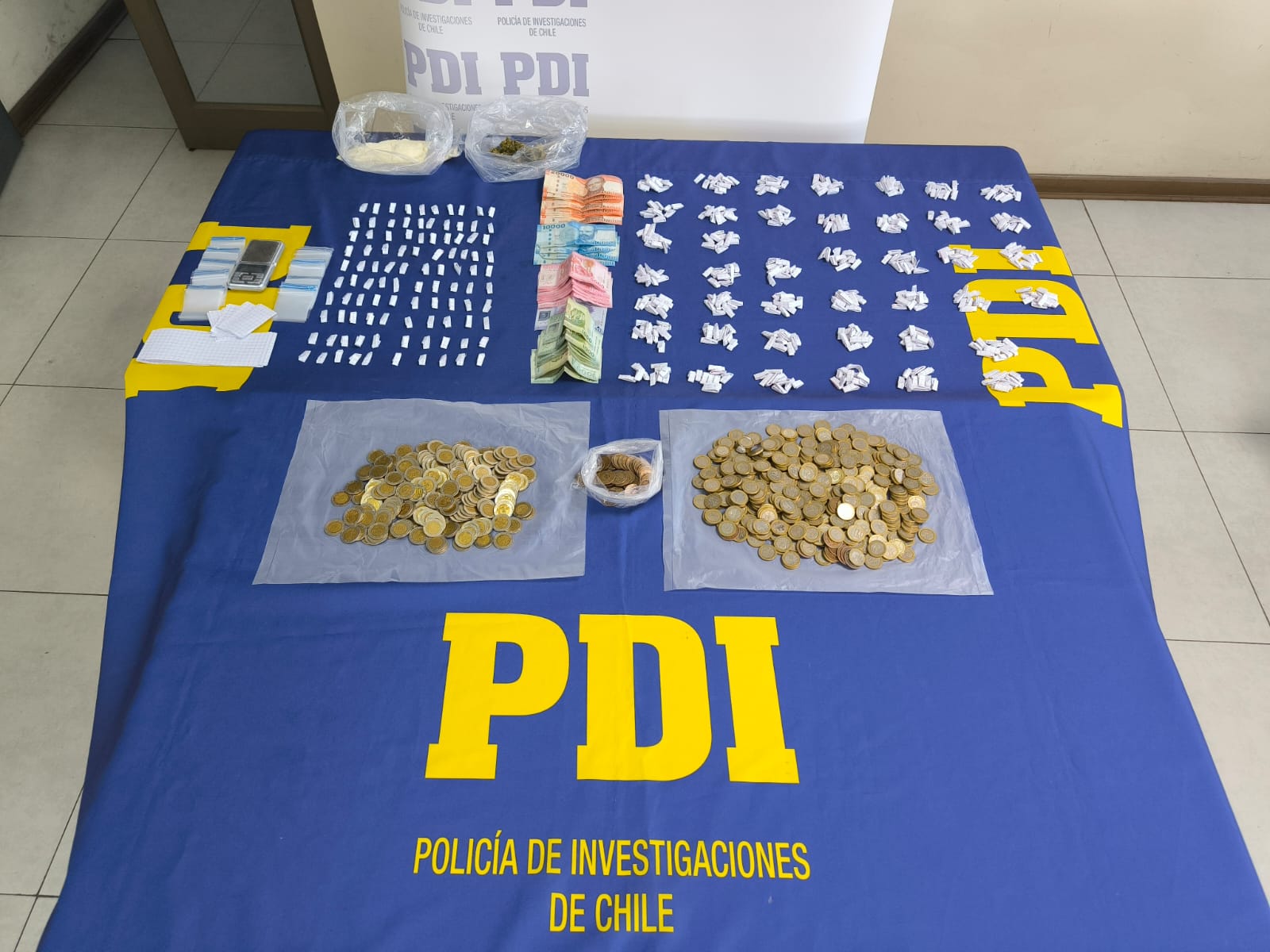 PDI desarticula punto de venta de drogas en sector poniente de Melipilla