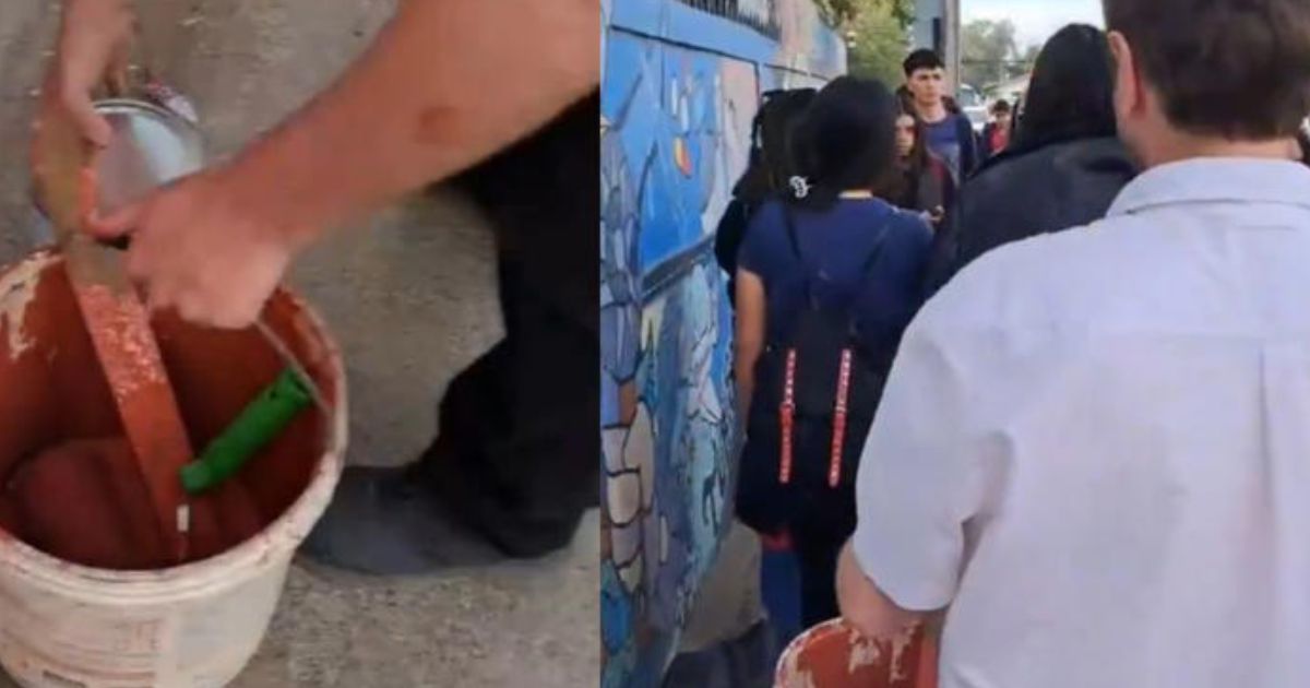 Directora de Educación de Cormumel se refiere a daños realizados en mural del Liceo Hermanos Sotomayor Baeza