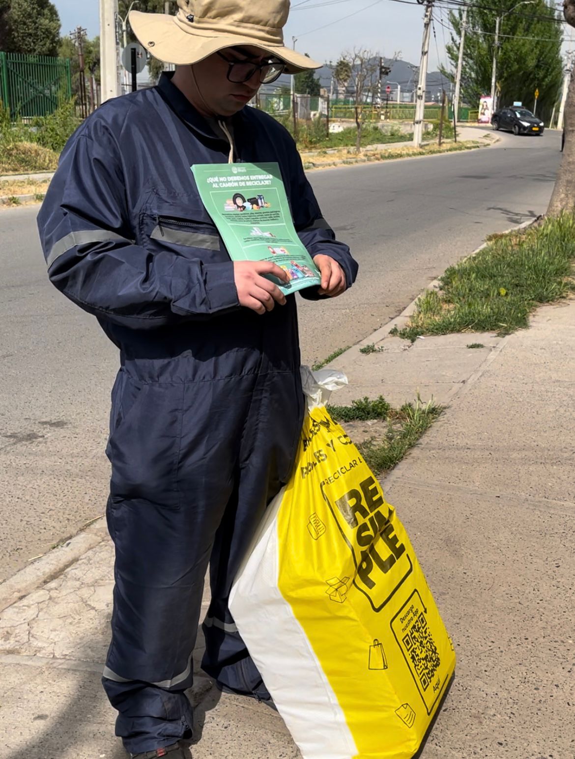 Municipalidad de Melipilla inició marcha blanca de su nuevo servicio de reciclaje casa a casa