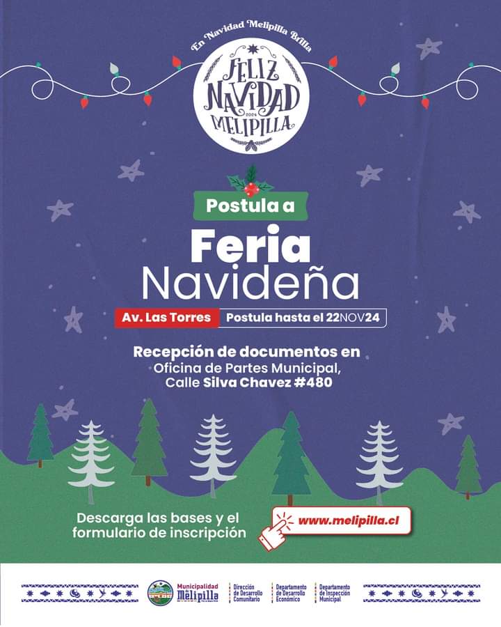 Abiertas postulaciones para ferias navideñas