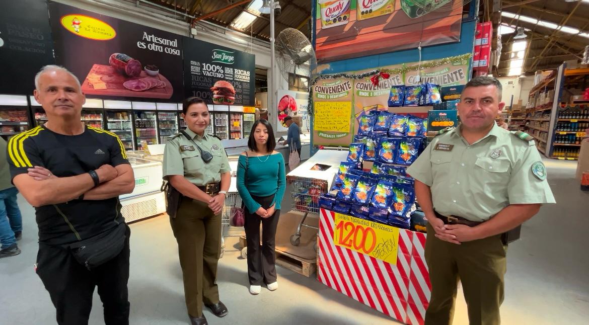 Ruta del Abandono y Carabineros de Melipilla continúan invitando a ser parte de la campaña “Una Navidad más dulce”